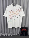 Louis Vuitton Classic Embroidered Logo Short Sleeve Unisex Casual Versatile T-shirt
