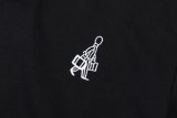 Prada Fashion Patch Embroidered T-shirt Unisex Loose Casual Short Sleeve