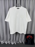 Chrome Hearts 26SS Classic Patchwork Embroidered Short Sleeve Couple Casual Versatile T-shirt