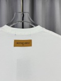 Louis Vuitton Classic Embroidered Logo Short Sleeve Unisex Casual Versatile T-shirt