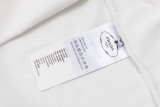 Prada Fashion Patch Embroidered T-shirt Unisex Loose Casual Short Sleeve