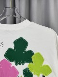 Chrome Hearts Fashion Patchwork Embroidered Cross Short Sleeve Couple Casual Versatile T-shirt