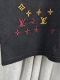 Louis Vuitton Classic 3D Embroidered Logo Short Sleeve Unisex Casual Versatile T-shirt