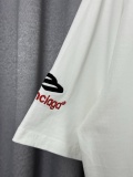 Balenciaga 26SS Classic Embroidered Logo Short Sleeve Unisex Casual Loose T-shirt