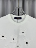 Louis Vuitton Classic Embroidered Logo Short Sleeve Unisex Casual Versatile T-shirt