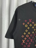Louis Vuitton Classic Embroidered Logo Short Sleeve Unisex Casual Versatile T-shirt