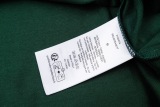 Dior Simple Embroidered Logo Short Sleeve Couple's Casual Versatile Round Neck T-shirt