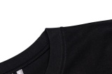 Dior Simple Embroidered Logo Short Sleeve Couple's Casual Versatile Round Neck T-shirt