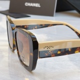 Chanel Fashion Versatile Square Frame Sunglasses Size: 53-17-140