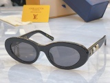 Louis Vuitton Fashion Versatile Sunglasses Size: 53-20-145