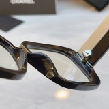 Chanel Fashion Versatile Square Frame Sunglasses Size: 53-17-140