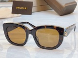 Bvlgari Fashion Versatile Square Frame Sunglasses Size: 55-22-140