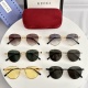 Gucci Couple Fashion Versatile Pilot Sunglasses Size: 48-21-145