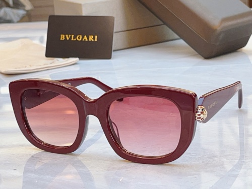 Bvlgari Fashion Versatile Square Frame Sunglasses Size: 55-22-140