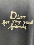 Dior New Personalized Embroidered Logo Short Sleeve Unisex Casual Versatile T-shirt
