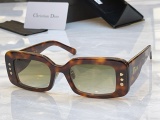 Dior Fashion Versatile Square Frame Sunglasses Size: 52-21-145