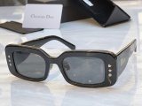 Dior Fashion Versatile Square Frame Sunglasses Size: 52-21-145