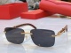 Cartier Fashion Versatile Frameless Sunglasses Size: 61-13-142