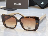 Chanel Fashion Versatile Square Frame Sunglasses Size: 53-17-140