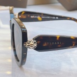 Bvlgari Fashion Versatile Square Frame Sunglasses Size: 55-22-140