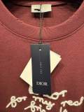 Dior New Personalized Embroidered Logo Short Sleeve Unisex Casual Versatile T-shirt