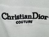 Dior 26SS Fashion Embroidered Logo Short Sleeve Unisex Casual Versatile T-shirt