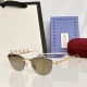 Gucci Couple Fashion Versatile Frameless Sunglasses Size: 55-17-145