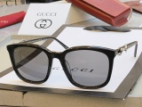 Gucci Fashion Versatile Square Frame Sunglasses Size: 56-19-145