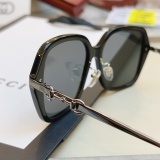 Gucci Fashion Versatile Square Frame Sunglasses Size: 57-17-145