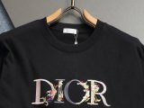 Dior 26SS Fashion Embroidered Flower Logo Short Sleeve Unisex Casual Oversize T-shirt