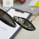 Gucci Fashion Versatile Square Frame Sunglasses Size: 57-17-145