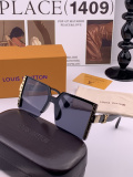 Louis Vuitton Fashion Versatile Square Frame Polarized Sunglasses
