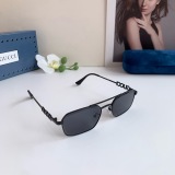 Gucci Couple Fashion Square Frame Sunshade Sunglasses