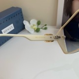 Gucci Couple Fashion Versatile Large Frame Sunglasses