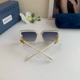 Gucci Couple Fashion Versatile Large Frame Sunglasses