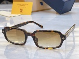 Louis Vuitton New Fashion Versatile Square Frame Glasses Size: 55-21-145