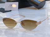 Balenciaga Couple Personalized Fashion Versatile Frameless Glasses Size: 61-17-145