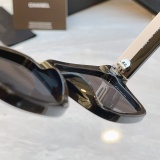 Chanel Fashion Versatile Square Frame Sunglasses Size: 53-16-140