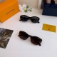 Louis Vuitton Couple Fashion Cat Eye Frame Sunglasses