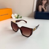 Louis Vuitton Couple Fashion Versatile Square Frame Sunglasses