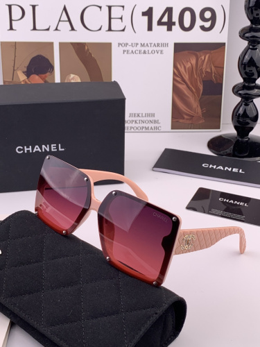 Chanel Fashion Versatile Square Frame Sunglasses