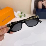 Louis Vuitton Couple Fashion Cat Eye Frame Sunglasses