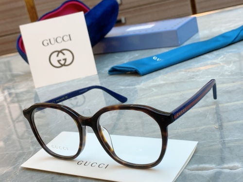 Gucci Couple Fashion Versatile Glasses Size: 53-18-145
