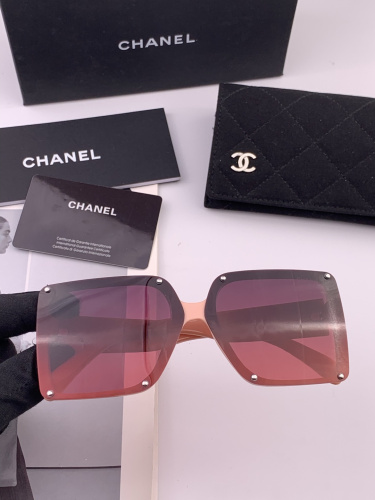 Chanel Fashion Versatile Square Frame Sunglasses