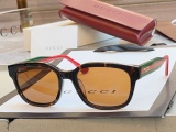 Gucci Fashion Versatile Square Frame Sunglasses Size: 53-18-145