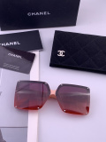 Chanel Fashion Versatile Square Frame Sunglasses