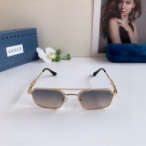 Gucci Couple Fashion Square Frame Sunshade Sunglasses