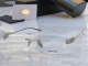 Balenciaga Couple Personalized Fashion Versatile Frameless Glasses Size: 61-17-145