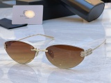 Balenciaga Couple Personalized Fashion Versatile Frameless Glasses Size: 61-17-145