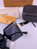Louis Vuitton Fashion Versatile Square Frame Polarized Sunglasses